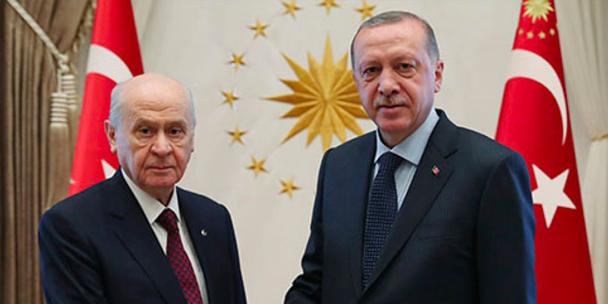 Cumhurbaşkanı Erdoğan-Bahçeli görüşmesi sona erdi