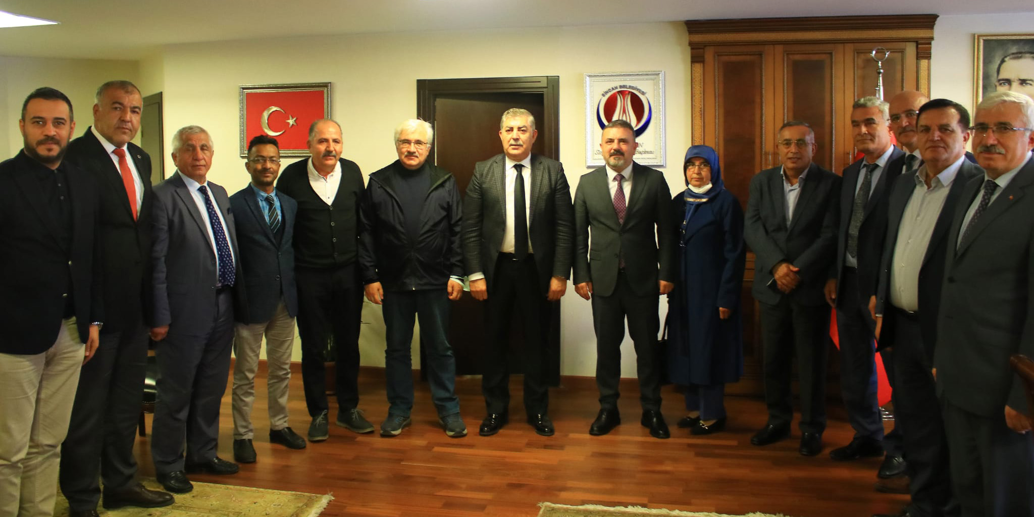 Kırşehirlilerden Başkan Murat Ercan’a ziyaret