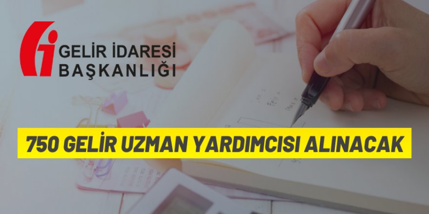 Gelir Uzman Yardımcısı alınacak