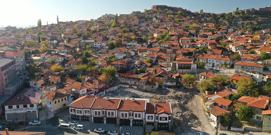 Ankara Kalesi'nde dönüşüm sürüyor