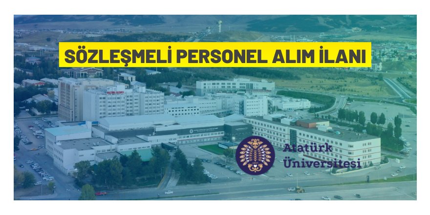 Sözleşmeli personeller alınacak