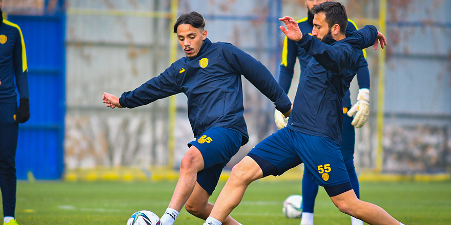 Ankaragücü tur için sahada