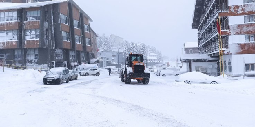 O ilimizde kar kalınlığı 40 santimetreye ulaştı