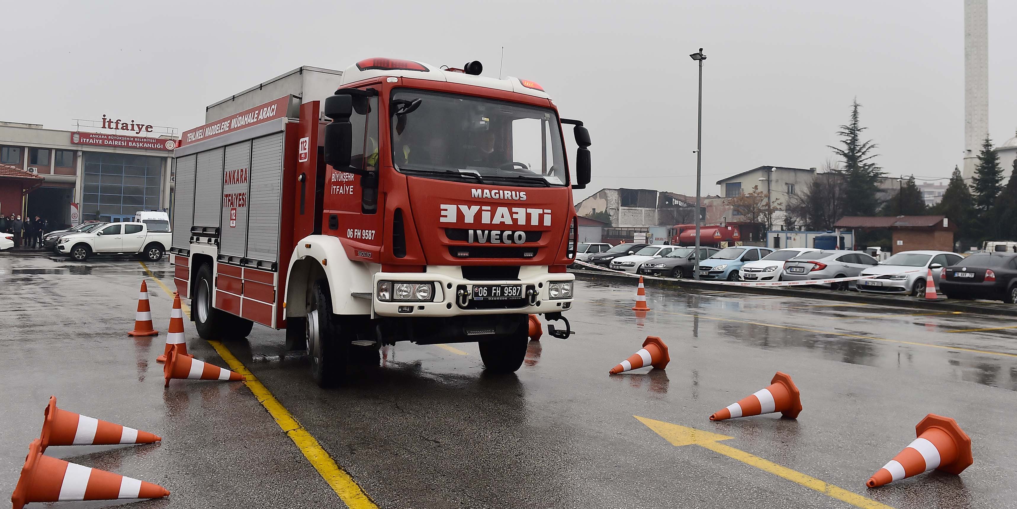 Ankara İtfaiyesi'nde öncelik eğitim