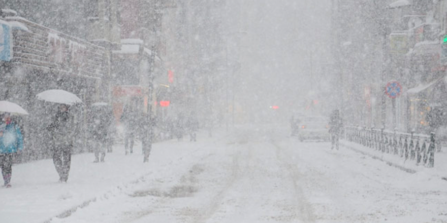 Meteoroloji'den yoğun kar uyarısı geldi