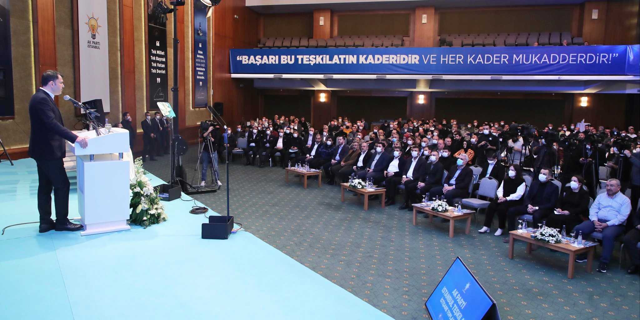 Bakan Kurum: “İstanbul’da bugün 90’lı yıllara geri dönüş vardır”