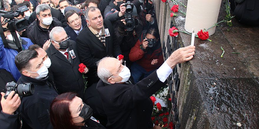 Kılıçdaroğlu, Uğur Mumcu’yu anma törenine katıldı