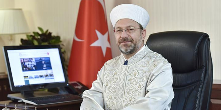 Diyanet İşleri Başkan Erbaş’tan Regaip Gecesi mesajı