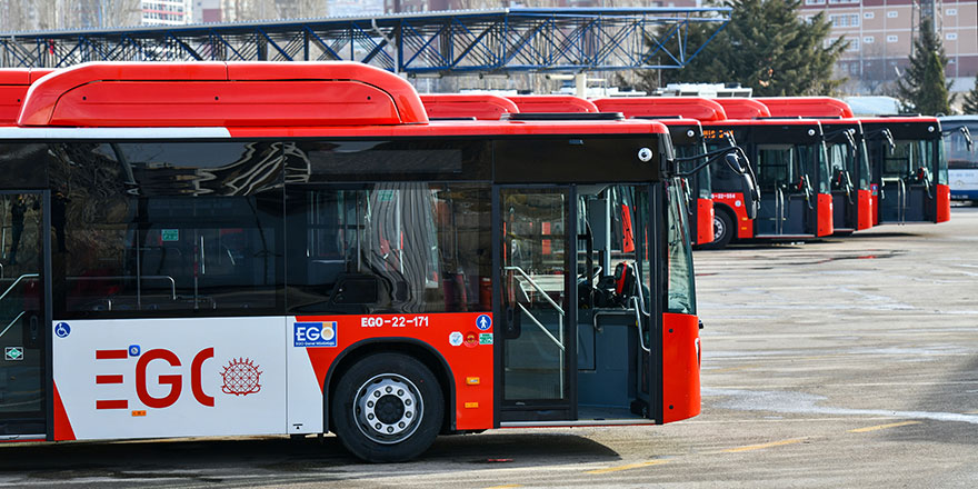 Ankara'da 15 yeni otobüs daha seferde