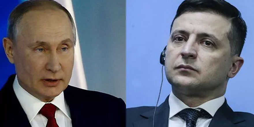 Ukrayna Devlet Başkanı Zelenskiy'den, Putin'e çağrı