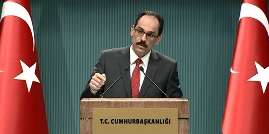 İbrahim Kalın'dan ateşkes açıklaması