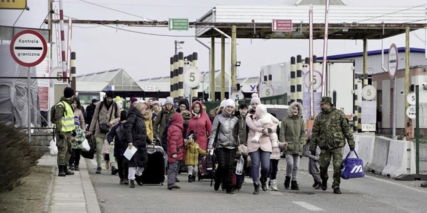 Rusya-Ukrayna savaşında, 1 milyon 67 bin kişi Polonya’ya sığındı