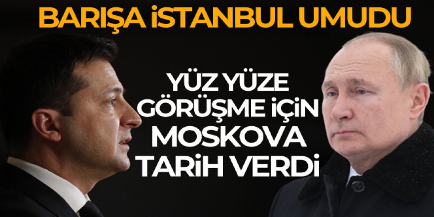 Kremlin Sözcüsü Peskov: 'Müzakerelerin yüz yüze yapılması önemli'