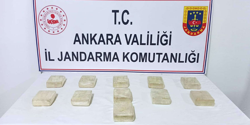 Ankara'da uyuşturucu operasyonu