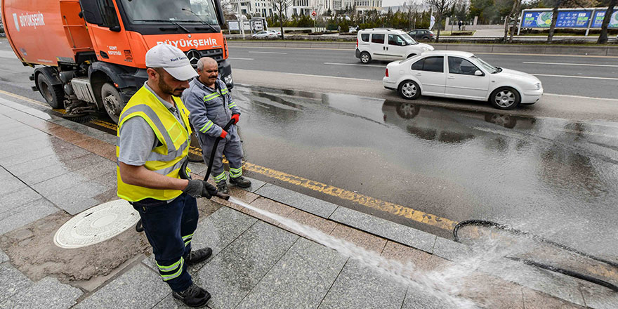 Başkent’te bahar temizliği başladı