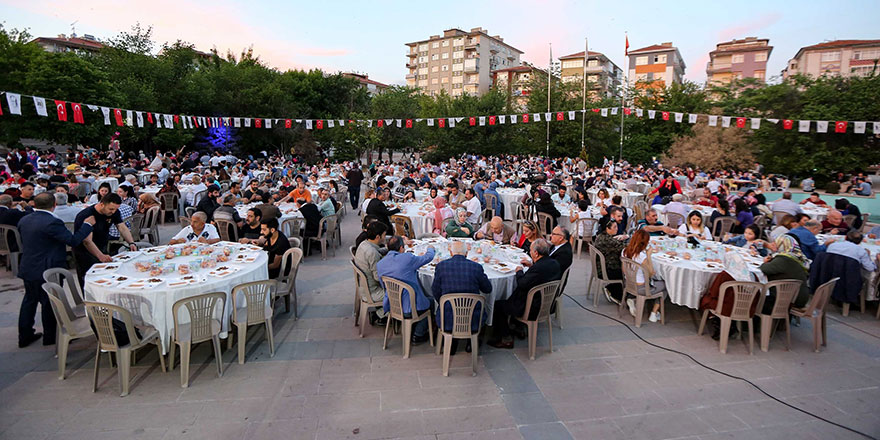 Yenimahalle’de mahalle iftarları başlıyor