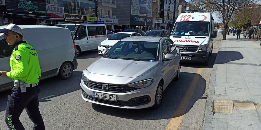 Başkent'te trafik kazası: 1 yaralı