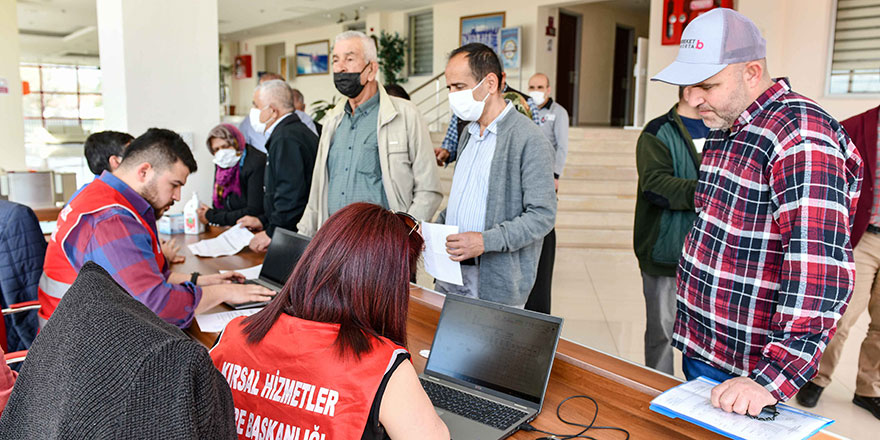 Sebze fidesi desteğine çiftçilerden yoğun ilgi