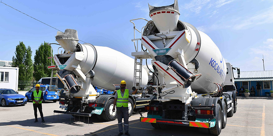 Başkentte kapaksız beton mikserleri dönemi sona eriyor