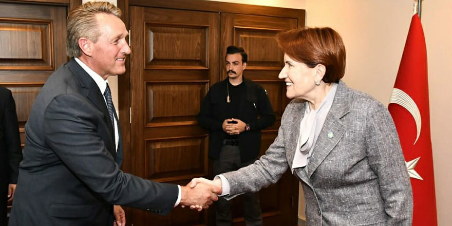 Akşener, ABD Büyükelçisi Flake ile görüştü