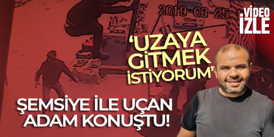 'Şemsiye ile uçan adam' uzay yolculuğuna aday