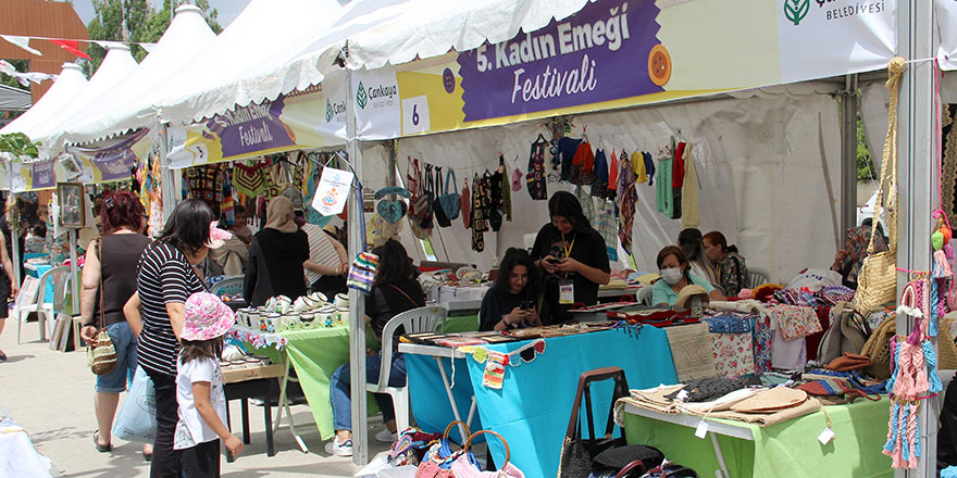 Çankaya'da 5. Kadın Emeği Festivali başladı