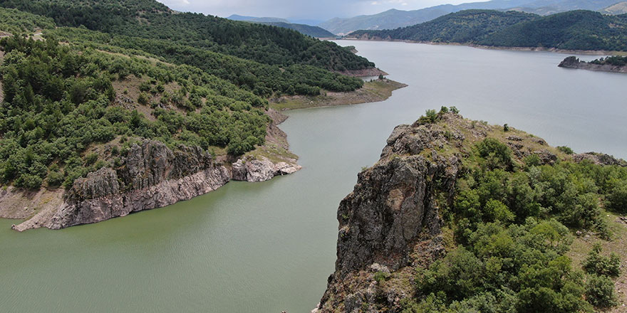 Ankara'ya düşen sağanak barajları doldurdu