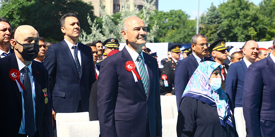 Ankara İl Emniyet Müdürlüğü 15 Temmuz gecesinde yitirdiği şehitleri andı