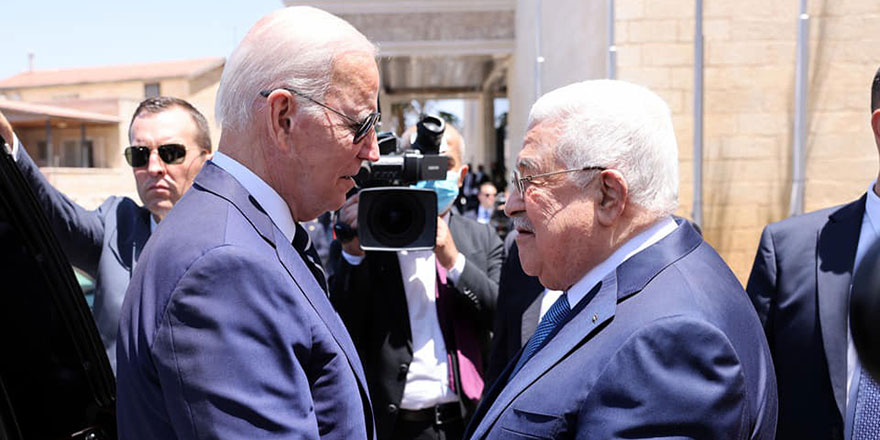 Biden, Filistin Devlet Başkanı Abbas’la görüştü