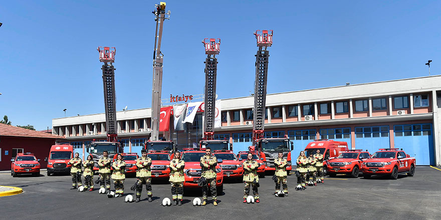 Ankara İtfaiyesi, araç filosunu güçlendiriyor