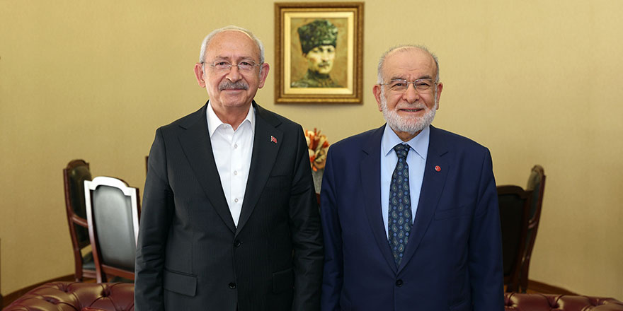 Kılıçdaroğlu, Karamollaoğlu ile görüştü