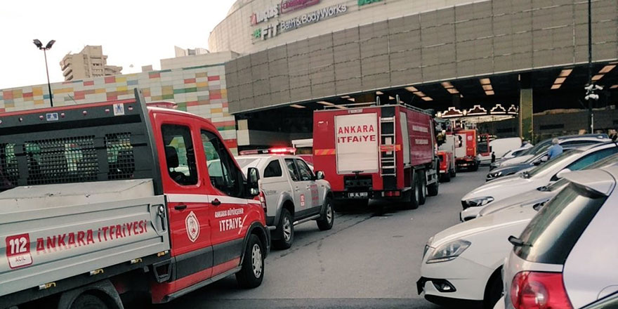 AVM’de kola tankının patlaması paniğe neden oldu