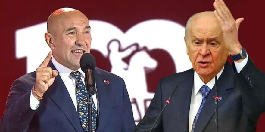 Bahçeli’den Tunç Soyer’e sert tepki