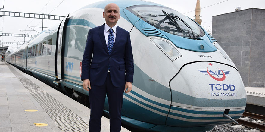 Hızlı tren günlük 31 bin 651 yolcu ile rekor kırdı