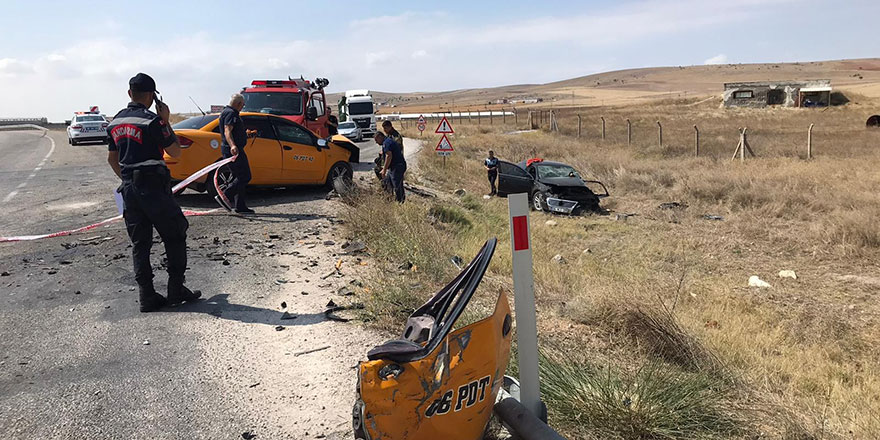 Başkentte trafik kazası: 3 yaralı