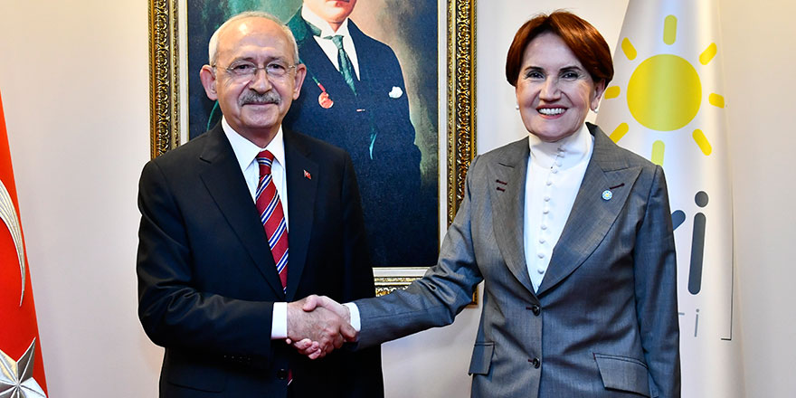 Kılıçdaroğlu, Akşener’i ziyaret etti