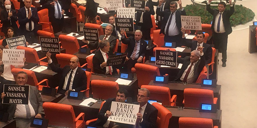 CHP’den ‘Basın Kanunu’na tepki