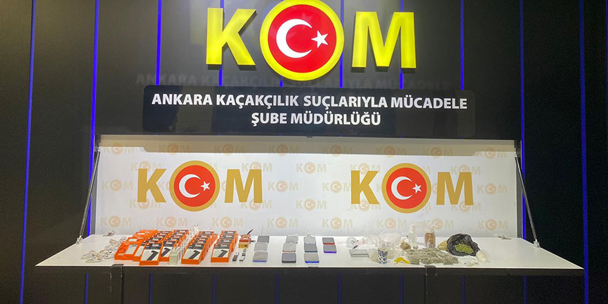 Cep telefonu kaçakçıları zehir taciri çıktı: 10 gözaltı