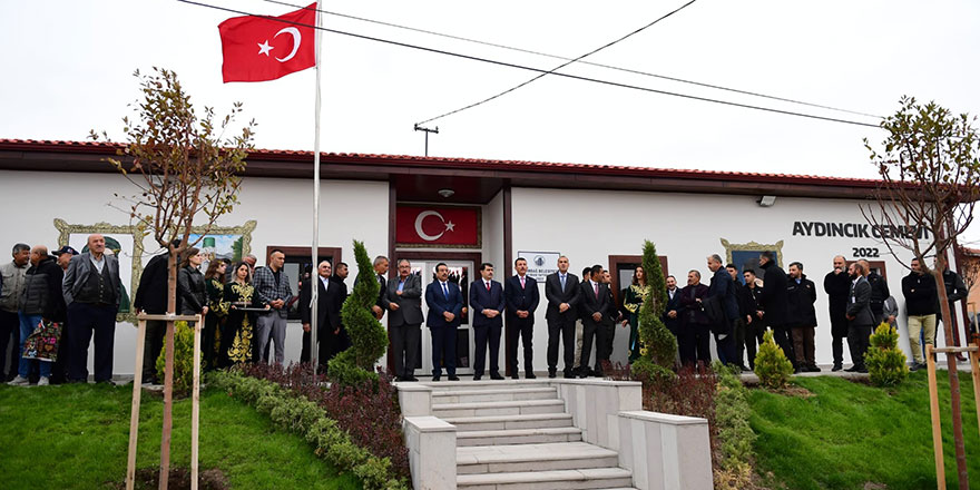 Ankara'daki Aydıncık Cemevi Cumhurbaşkanı Erdoğan’ın video konferansla katıldığı programla açıldı