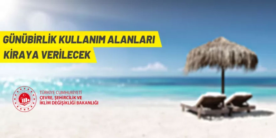 Günübirlik kullanım alanları kiraya verilecek