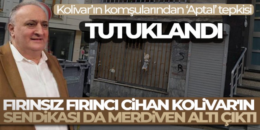 Cihan Kolivar'ın sendikası da merdiven altı çıktı