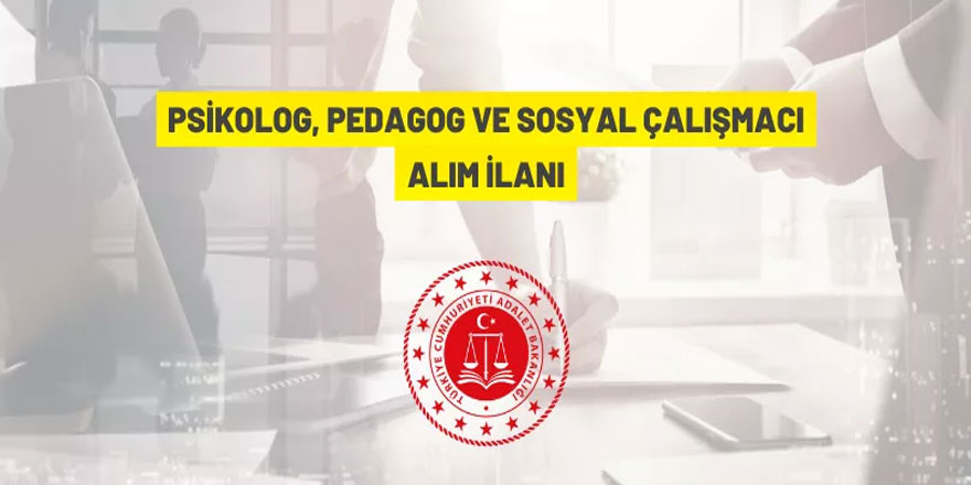 Adalet Bakanlığı 406 personel alacak