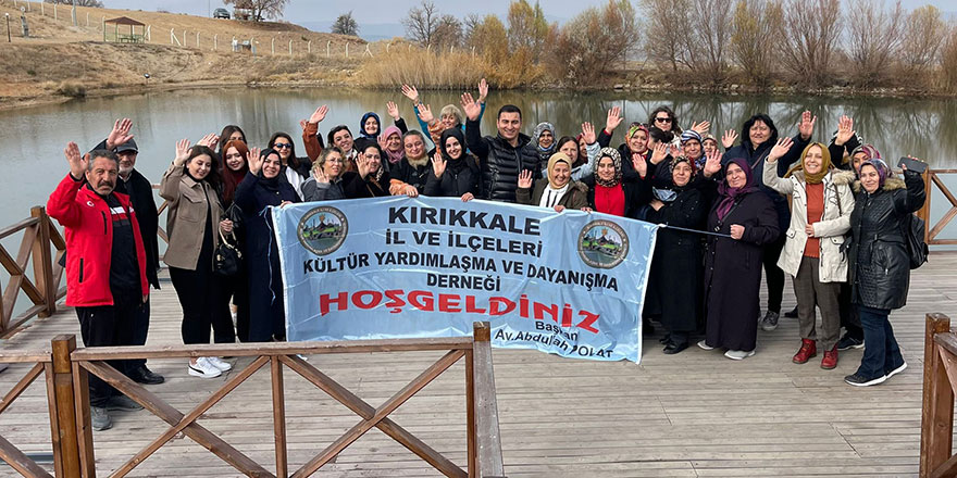 Kırıkkaleli hanımlardan anlamlı kültür ve doğa gezisi