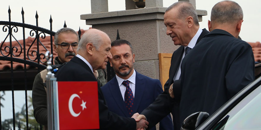 Cumhurbaşkanı Erdoğan’dan MHP Lideri Bahçeli’ye ziyaret