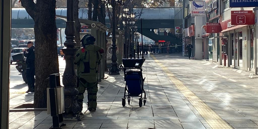 Başkentte korkutan şüpheli valiz ihbarı