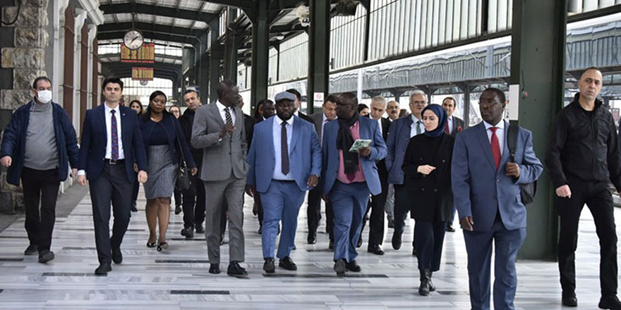 Ankara YHT Garı Zambiya’ya model oldu