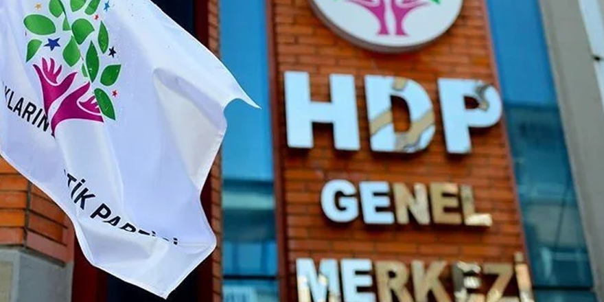 HDP'nin hazine yardımına bloke koyuldu