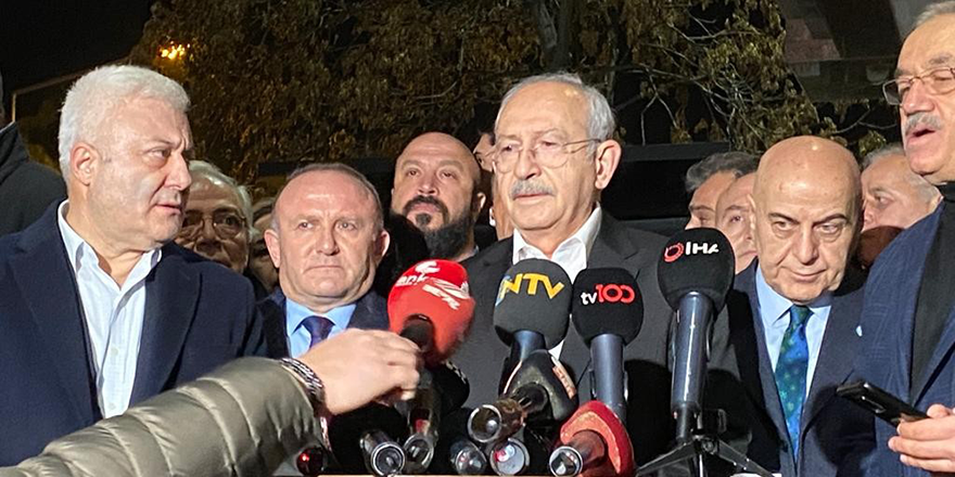 Kılıçdaroğlu, hastaneye kaldırılan İYİ Parti Genel Başkanı Meral Akşener’i ziyaret etti