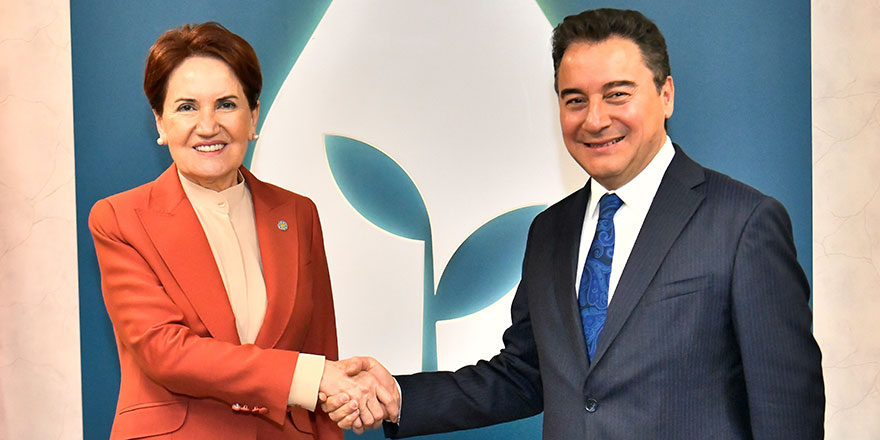 Akşener, DEVA Partisi Lideri Babacan'ı ziyaret etti