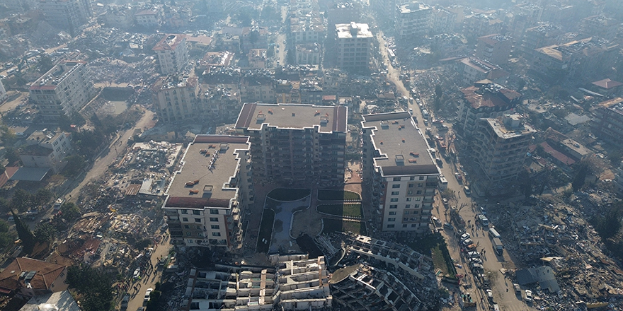 Hatay'ın acı tablosu böyle görüntülendi